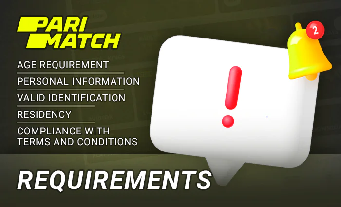 Parimatch India User Requirements